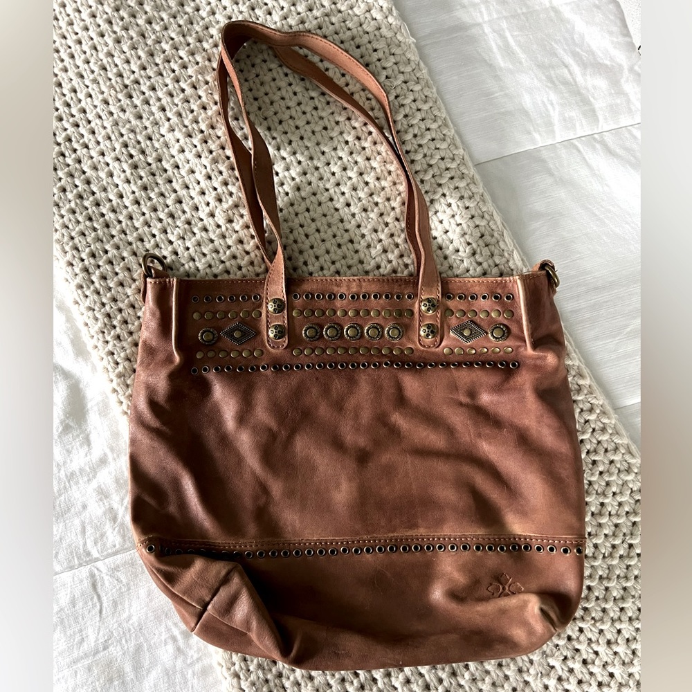 Patricia Nash Italian Leather Handbag